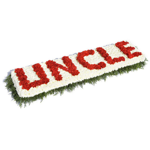 Uncle Letter Wreath