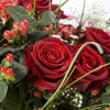 Handtied 12 Red Roses Bouquet