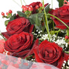 Handtied 12 Red Roses Bouquet