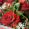 Handtied 12 Red Roses Bouquet