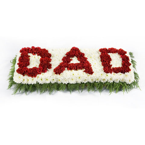 Dad Letter Wreath