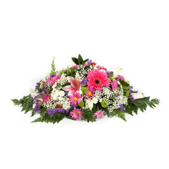 Funeral spray Pinks