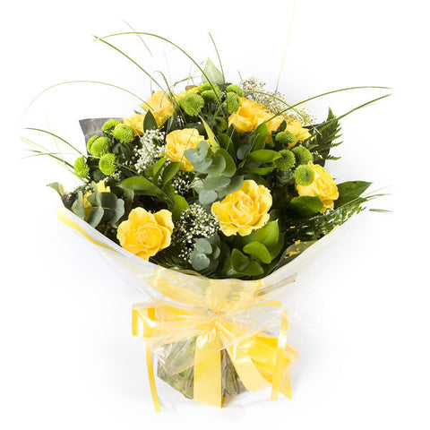 Yellow Rose Handtied Bouquet