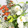 Christmas Arrangment In Vase