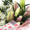 Pink Lily Handtied Bouquet