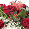 Handtied 12 Red Roses Bouquet