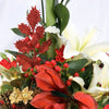 Christmas Arrangment Gold and Red