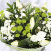 Mixed Hand Tied Bouquet White And Green