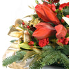 Christmas Arrangment Gold and Red