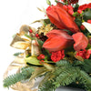 Christmas Arrangment Gold and Red
