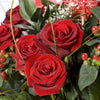 Handtied 12 Red Roses Bouquet